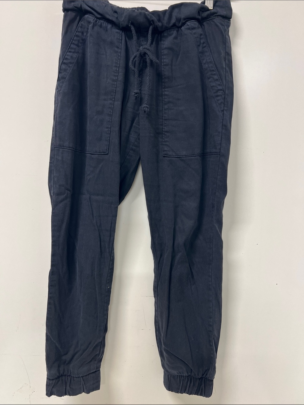 Bella Dahl Black Jogger, Pullon, Drawstring Waist, Size XS